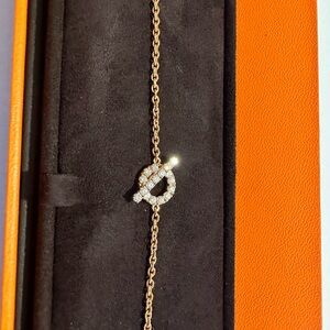 Hermes finess Bracelet with Diamond Accents